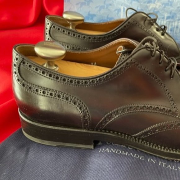 Franceschetti Old Lux Oxblood Brown size 44/11 and Adjustable Shoe Trees main image 5